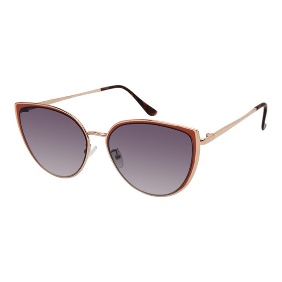 Vince Camuto Vintage Metal 100% Uv Protective Cat Eye Sunglasses Luxe Gift 57 Mm - Picture 2 of 10